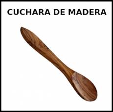 CUCHARA DE MADERA - Foto