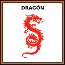 DRAGÓN (CHINO) - Pictograma (color)