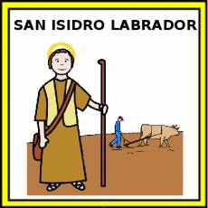 SAN ISIDRO LABRADOR - Pictograma (color)