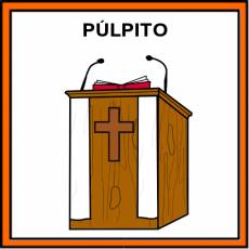 PÚLPITO - Pictograma (color)