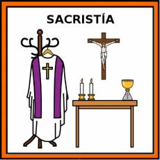 SACRISTÍA - Pictograma (color)