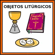 OBJETOS LITÚRGICOS - Pictograma (color)