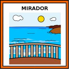 MIRADOR - Pictograma (color)