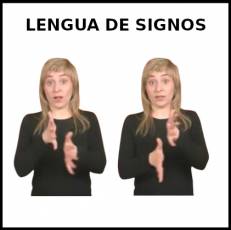 LENGUA DE SIGNOS - Signo