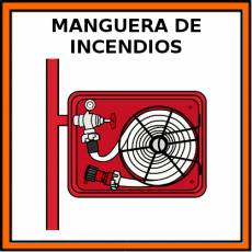 MANGUERA DE INCENDIOS - Pictograma (color)