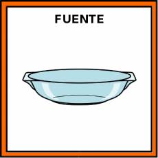 FUENTE (COMIDA) - Pictograma (color)