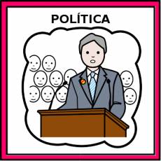 POLÍTICA (ACTIVIDAD) - Pictograma (color)
