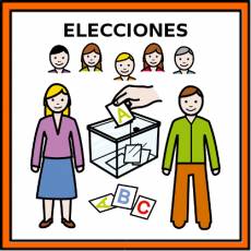 ELECCIONES - Pictograma (color)