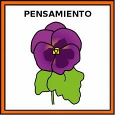 PENSAMIENTO - Pictograma (color)
