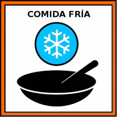 COMIDA FRÍA - Pictograma (color)