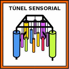 TÚNEL SENSORIAL - Pictograma (color)