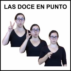 LAS DOCE EN PUNTO - Signo