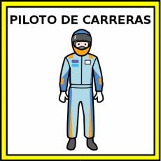 PILOTO DE CARRERAS - Pictograma (color)