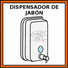 DISPENSADOR DE JABÓN - Pictograma (color)