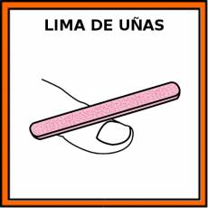 LIMA DE UÑAS - Pictograma (color)