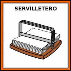 SERVILLETERO - Pictograma (color)