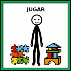 JUGAR - Pictograma (color)