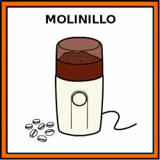 MOLINILLO (CAFE) - Pictograma (color)