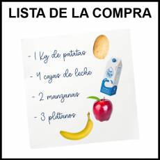 LISTA DE LA COMPRA - Foto