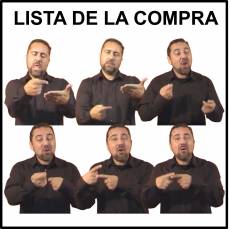 LISTA DE LA COMPRA - Signo
