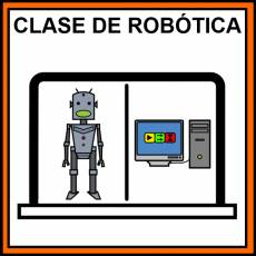 CLASE DE ROBÓTICA - Pictograma (color)