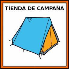 TIENDA DE CAMPAÑA - Pictograma (color)