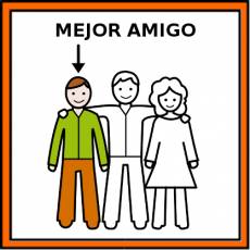 MEJOR AMIGO - Pictograma (color)