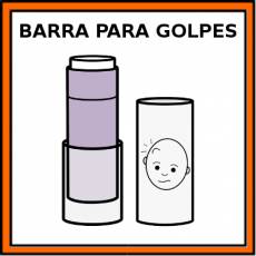 BARRA PARA GOLPES - Pictograma (color)