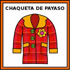CHAQUETA DE PAYASO - Pictograma (color)