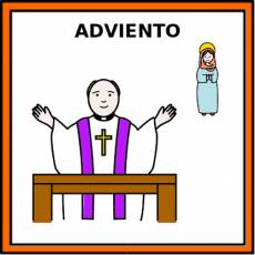 TIEMPO DE ADVIENTO - Pictograma (color)