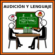 AUDICIÓN Y LENGUAJE - Pictograma (color)