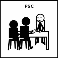 PSC - Pictograma (blanco y negro)