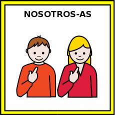 NOSOTROS-AS - Pictograma (color)