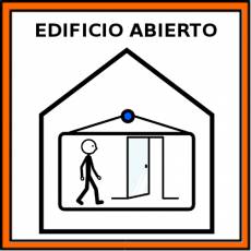 EDIFICIO ABIERTO - Pictograma (color)