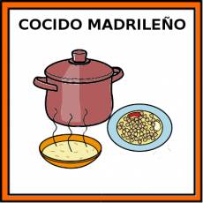 COCIDO MADRILEÑO - Pictograma (color)