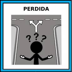 PERDIDA - Pictograma (color)