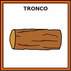 TRONCO (ÁRBOL) - Pictograma (color)