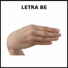 LETRA BE (MAYÚSCULA) - Signo