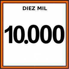 DIEZ MIL - Pictograma (color)