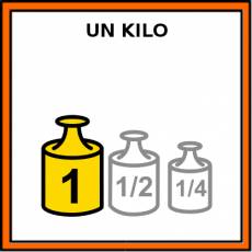 UN KILO - Pictograma (color)