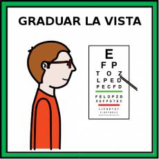 GRADUAR LA VISTA - Pictograma (color)