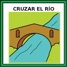 CRUZAR EL RÍO - Pictograma (color)