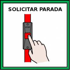 SOLICITAR PARADA - Pictograma (color)
