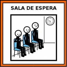 SALA DE ESPERA - Pictograma (color)