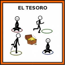 EL TESORO (JUEGO) - Pictograma (color)