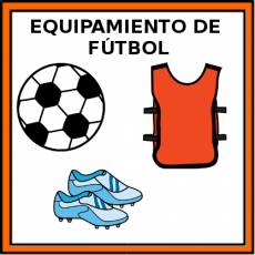 EQUIPAMIENTO DE FÚTBOL - Pictograma (color)