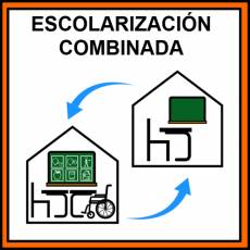 ESCOLARIZACIÓN COMBINADA - Pictograma (color)