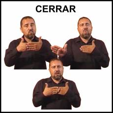 CERRAR (ACCIÓN) - Signo