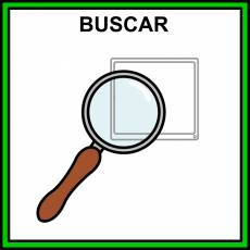 BUSCAR (ACCIÓN) - Pictograma (color)