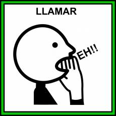 LLAMAR - Pictograma (color)